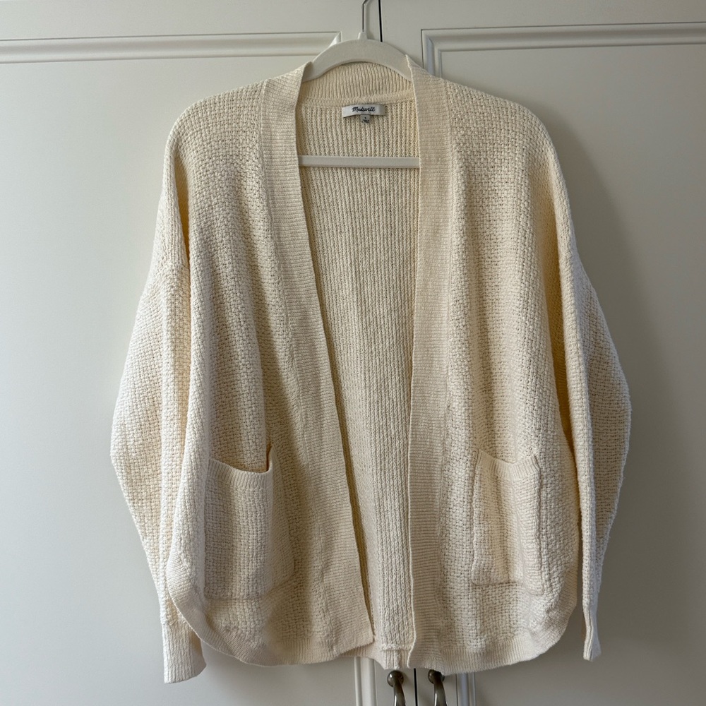 Madewell Cream Cardigan